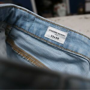 PacSun women’s Light Blue Stacked Skinny Jeans sz. 32x30